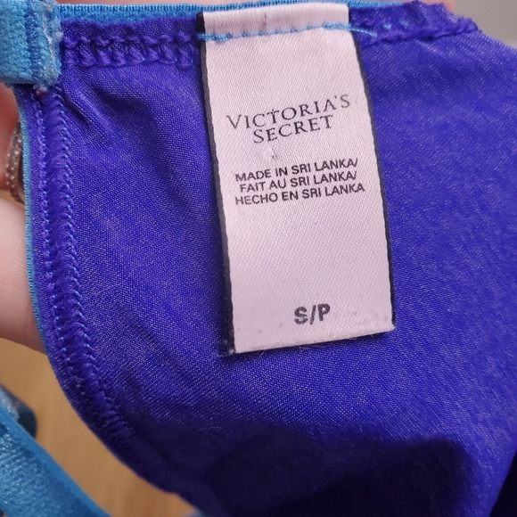Victoria's Secret Blue Bralette Size Small - Picture 6 of 7